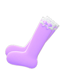 Frilly Knee-High Socks