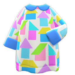 House-Print Dress