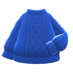 Aran-Knit Sweater