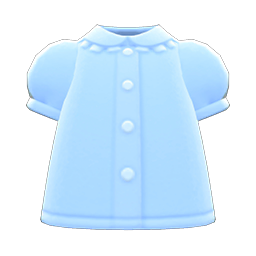 Puffy-Sleeve Blouse