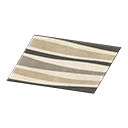 Monochromatic Wavy Rug