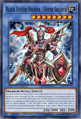 Black Luster Soldier - Super Soldier