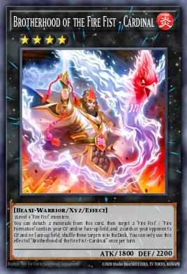 Brotherhood of the Fire Fist - Cardinal