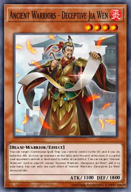 Ancient Warriors - Deceptive Jia Wen