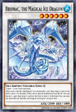 Brionac, the Magical Ice Dragon