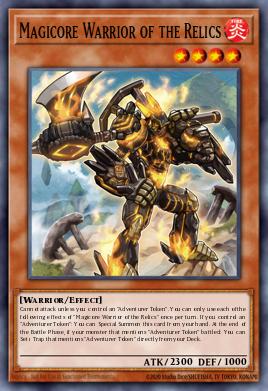 Magicore Warrior of the Relics