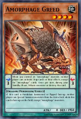 Amorphage Greed