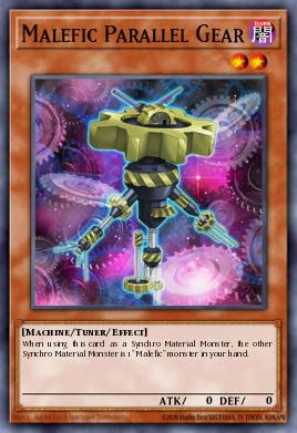 Malefic Parallel Gear