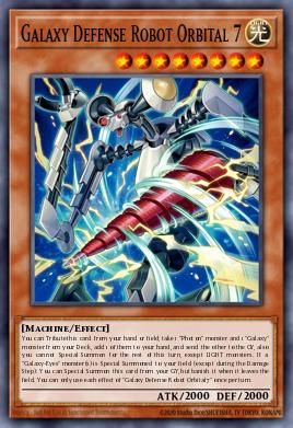 Galaxy Defense Robot Orbital 7